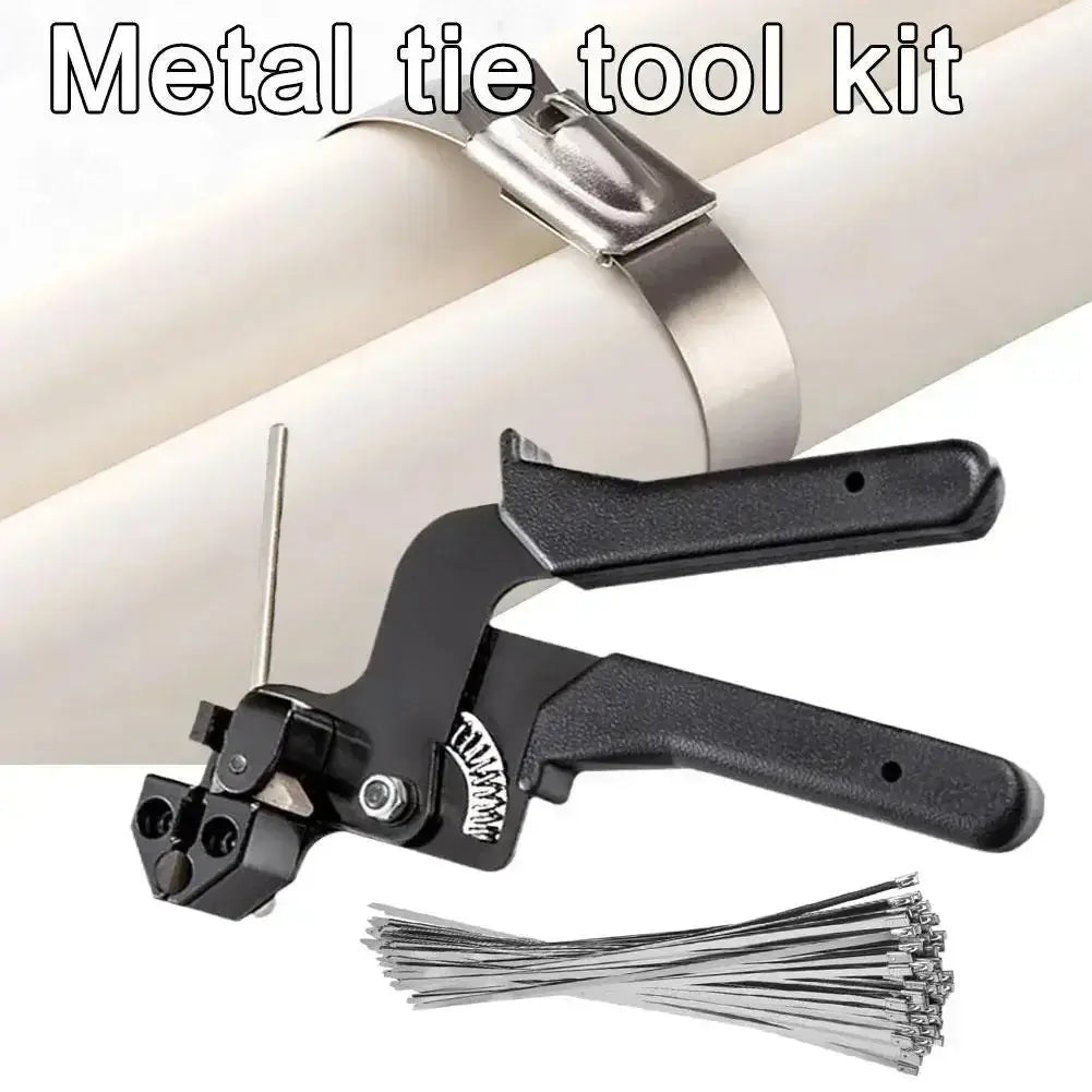 🚚Free Shipping! 🔥304 Stainless Steel Zip Tie Kit | 4X Stronger Than Plastic Norvantar