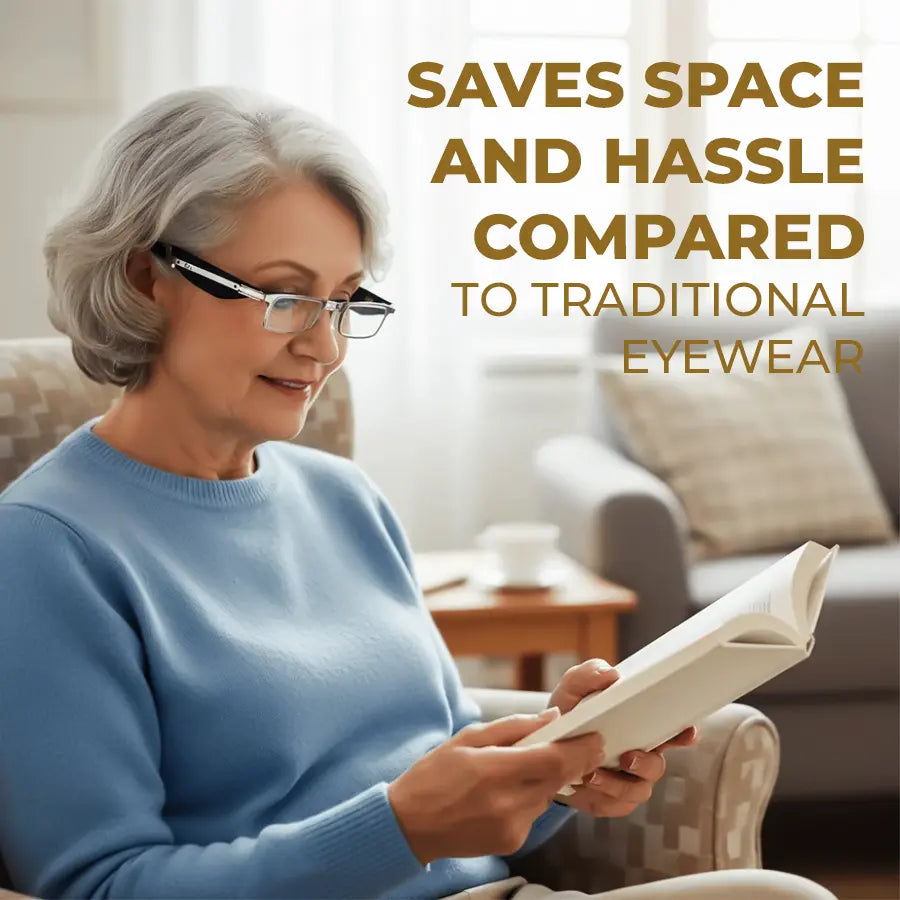 Foldable Anti-Blue Light Reading Glasses with Case Norvantar