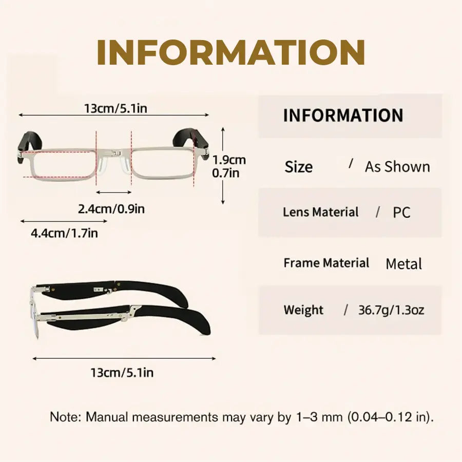 Foldable Anti-Blue Light Reading Glasses with Case Norvantar