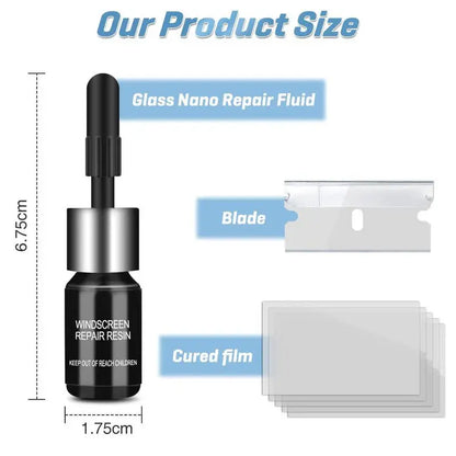 New glass repair fluid (BEST BUY 2026) Norvantar
