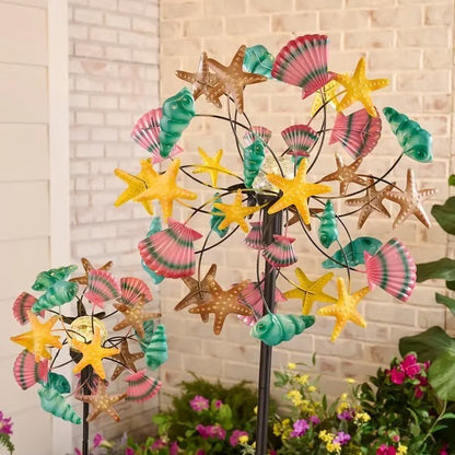 🌸 Spring Sale 40% OFF 💨 🎡 Solar-Powered Wind Spinner for Garden Norvantar