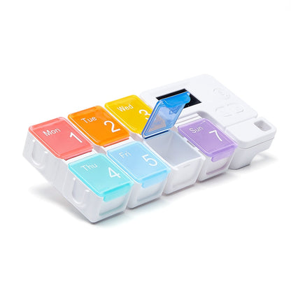 7-Day Pill Organizer with Alarm Reminder