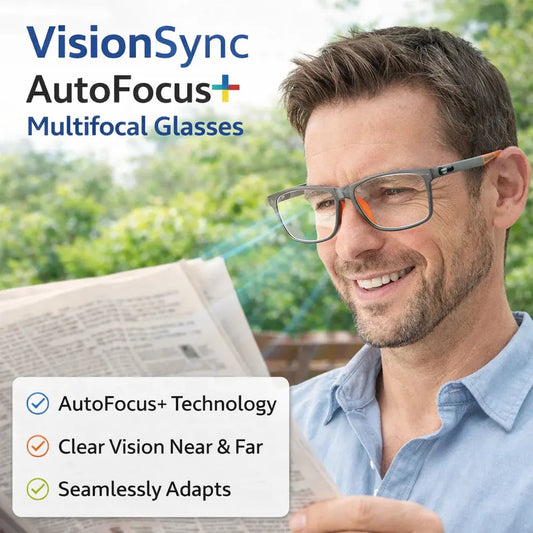 Almost Gone🔥VisionSync AutoFocus+ Multifocal Glasses - Norvantar