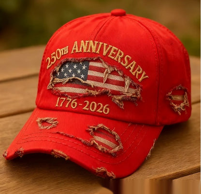 US 250th Anniversary Printed Casual Hat