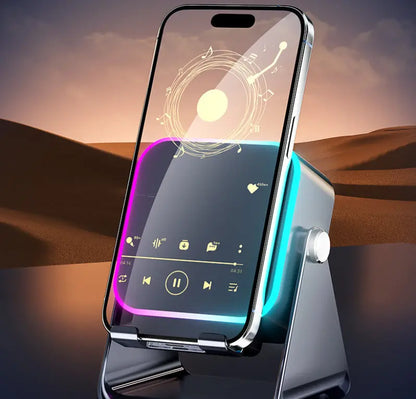 5-in-1 Induction Bluetooth Speaker Stand with RGB Ambient Light Norvantar