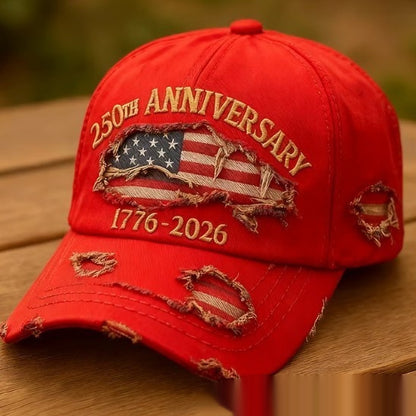 US 250th Anniversary Printed Casual Hat