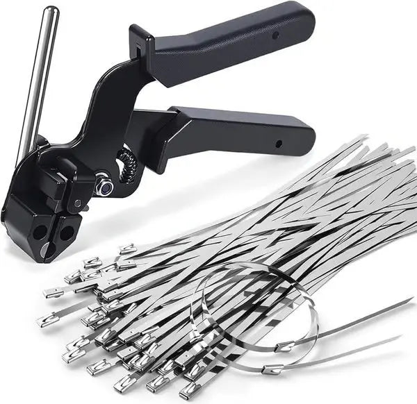🚚Free Shipping! 🔥304 Stainless Steel Zip Tie Kit | 4X Stronger Than Plastic Norvantar