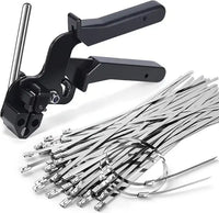 🔥1 KIT (ZIP TIE GUN + 100PCS ZIP TIE )