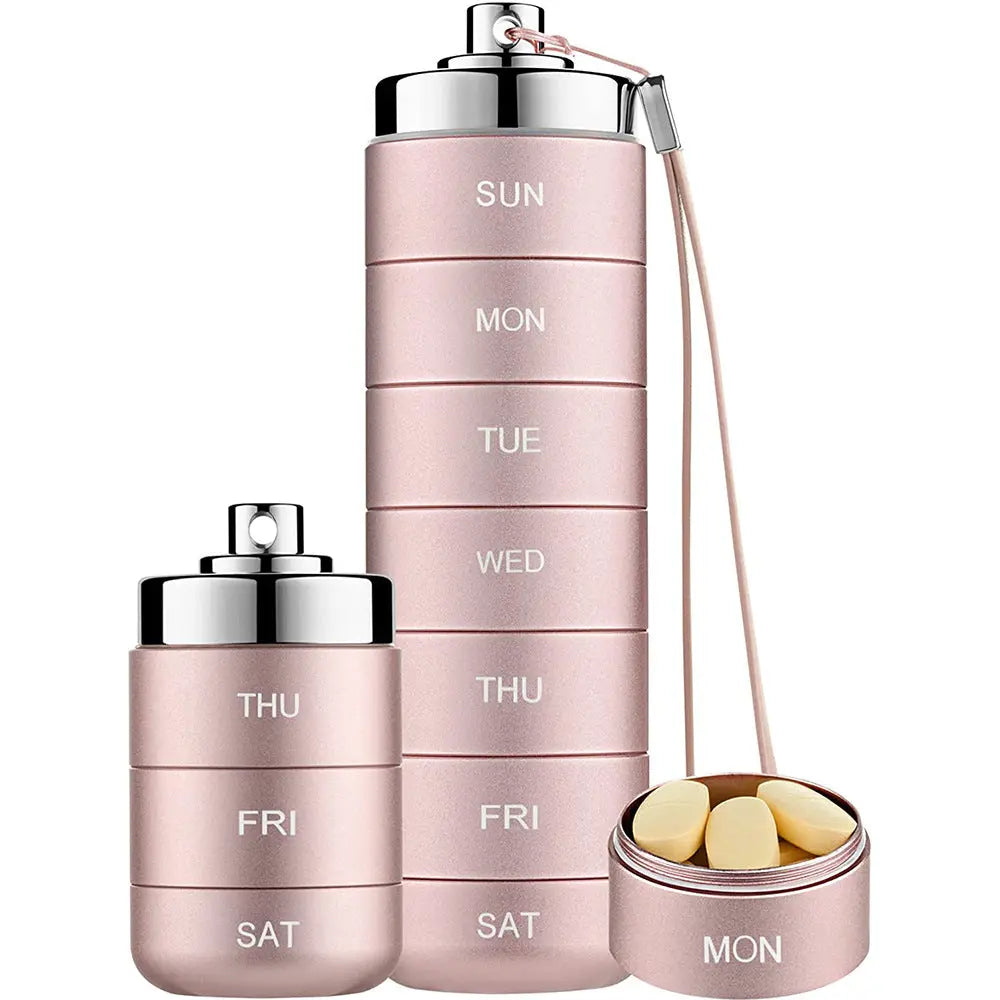 🚀 LIMITED OFFER 50% OFF – Shop Now! 🧳💊Metal Travel Pill Organizer Norvantar