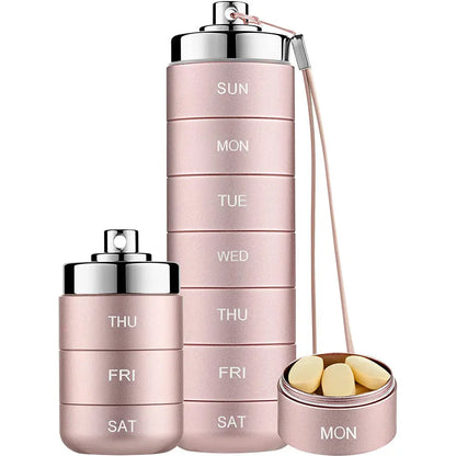 🚀 LIMITED OFFER 50% OFF – Shop Now! 🧳💊Metal Travel Pill Organizer Norvantar