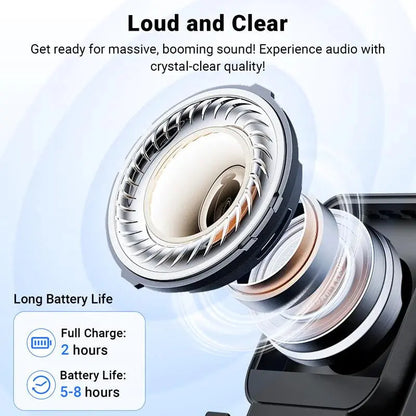 5-in-1 Induction Bluetooth Speaker Stand with RGB Ambient Light Norvantar
