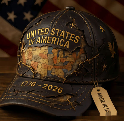 US 250th Anniversary Printed Casual Hat