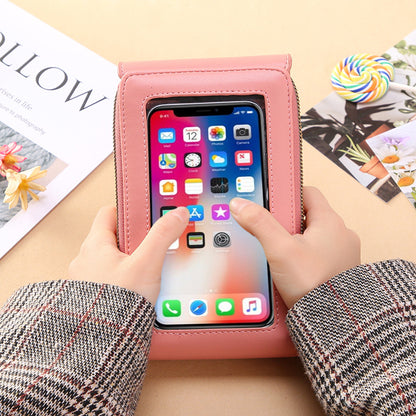 Elegant Touchscreen Crossbody Phone Wallet for Women