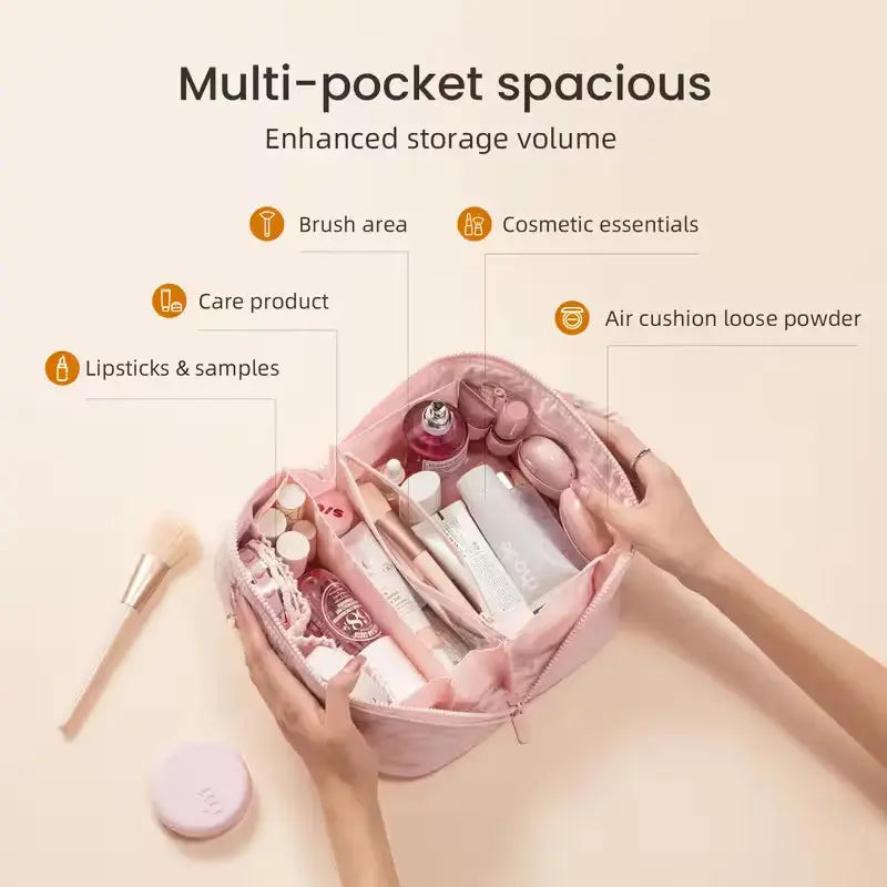 Last Day 49%OFF 🎉🎉Makeup Bag™ Travel Toiletry Bag for Women Norvantar
