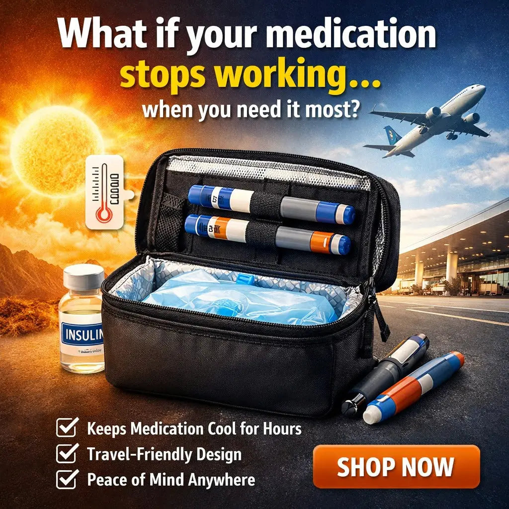 🩺Insulin Cooler Travel Case with Temperature Display Norvantar