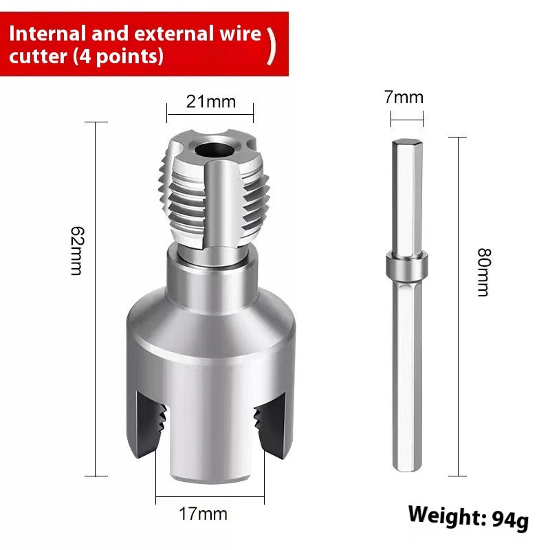 49% OFF 🔥Pipe Tapping and Threading Tool | Dual-Specification Compatible