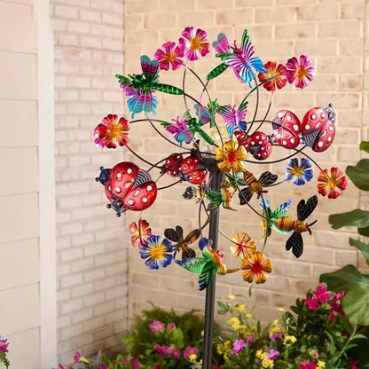 🌸 Spring Sale 40% OFF 💨 🎡 Solar-Powered Wind Spinner for Garden Norvantar