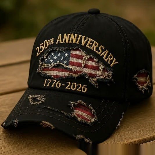 US 250th Anniversary Printed Casual Hat