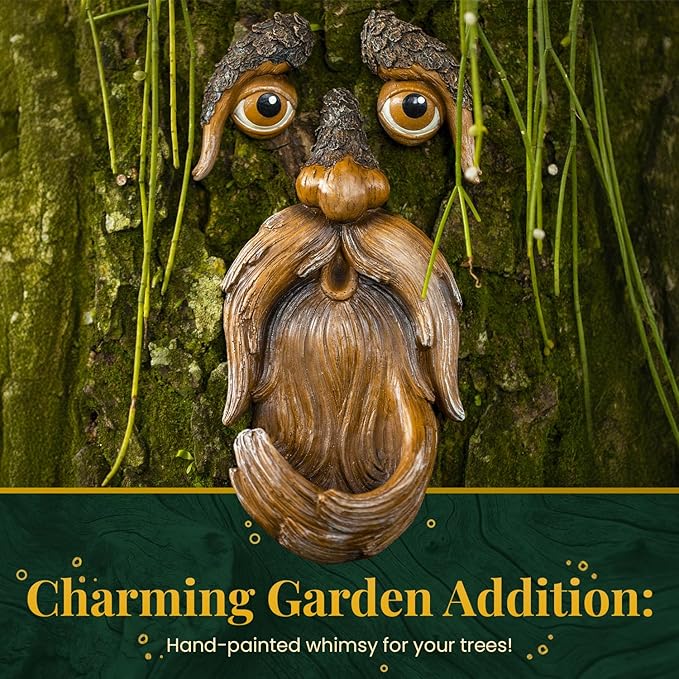 Tree Face Bird Feeder – Funny Outdoor Garden Decoration