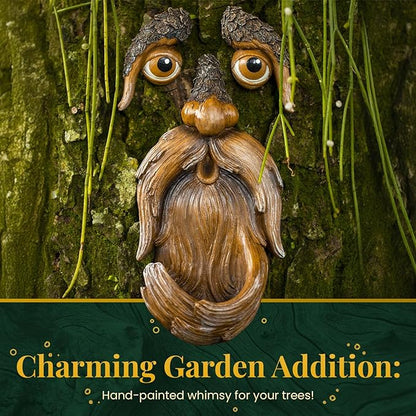 Tree Face Bird Feeder – Funny Outdoor Garden Decoration