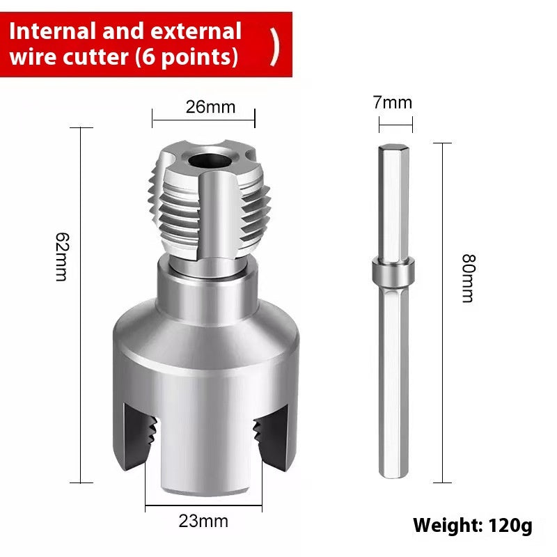 49% OFF 🔥Pipe Tapping and Threading Tool | Dual-Specification Compatible