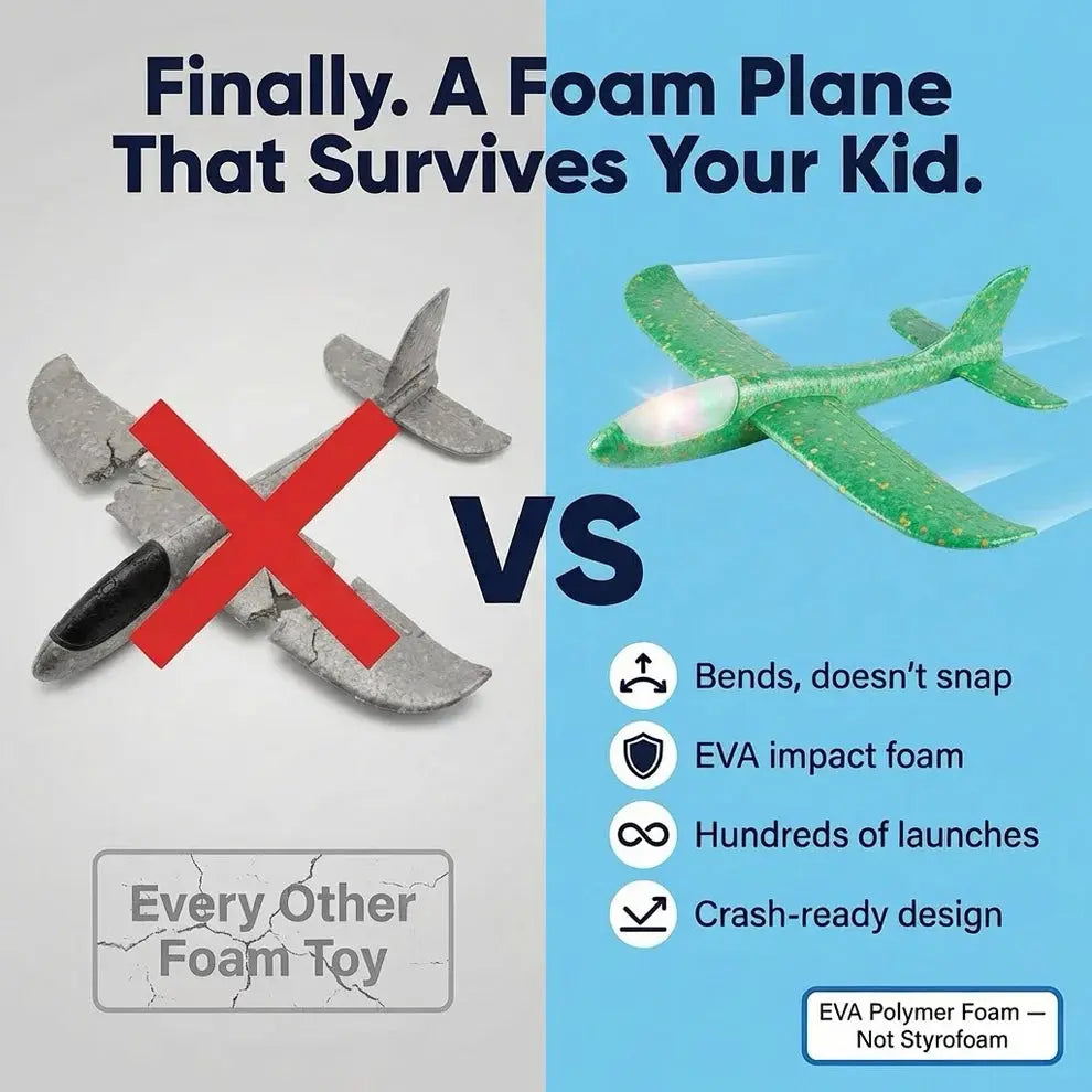SkyBlast Airplane Launcher Toy Norvantar