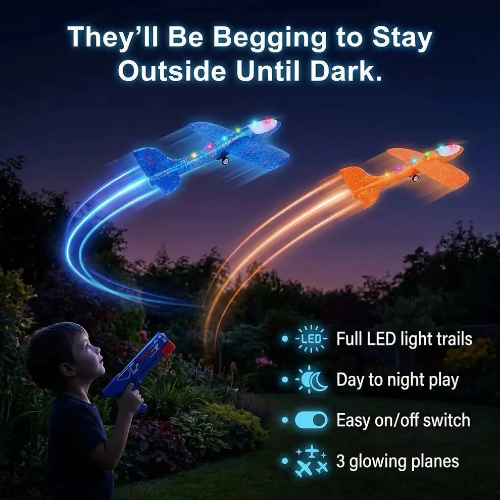 SkyBlast Airplane Launcher Toy Norvantar