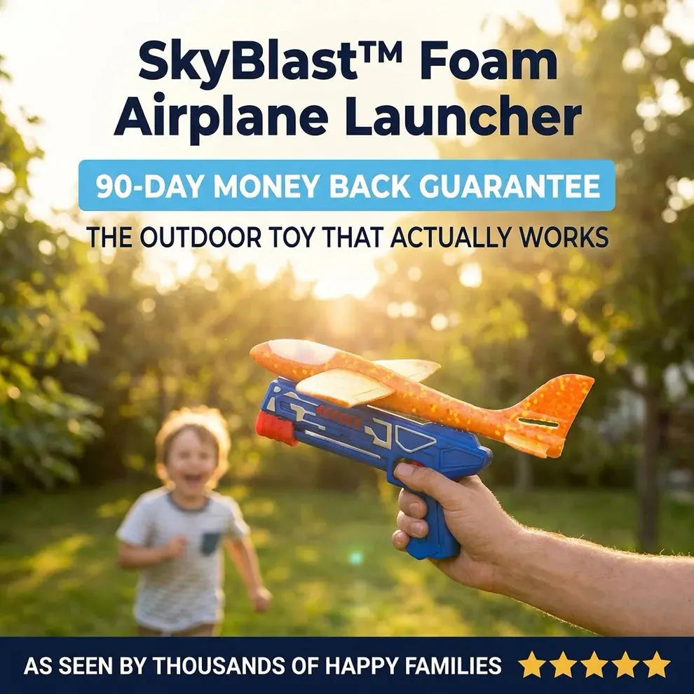 SkyBlast Airplane Launcher Toy Norvantar