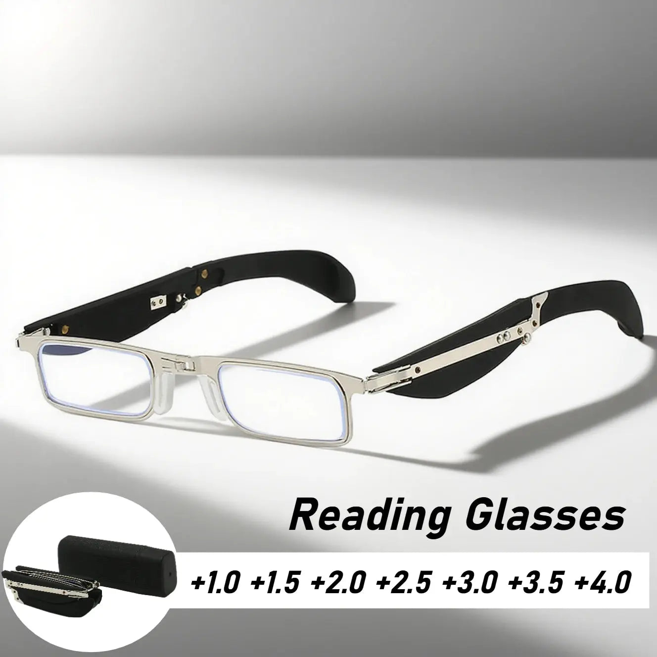 Foldable Anti-Blue Light Reading Glasses with Case Norvantar