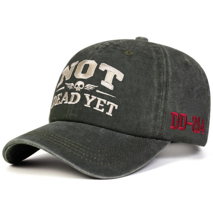 NOT DEAD YET Veteran Dad Hat Norvantar