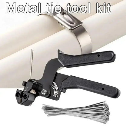 🚚Free Shipping! 🔥304 Stainless Steel Zip Tie Kit | 4X Stronger Than Plastic Norvantar