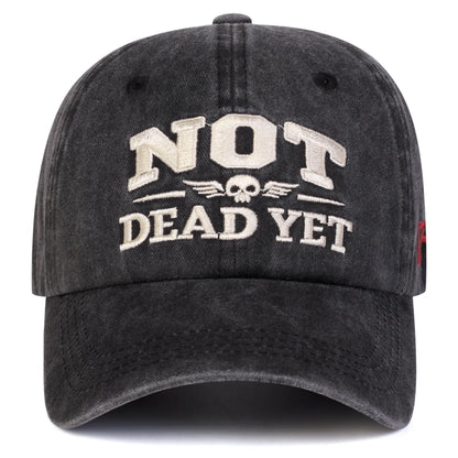 NOT DEAD YET Veteran Dad Hat Norvantar