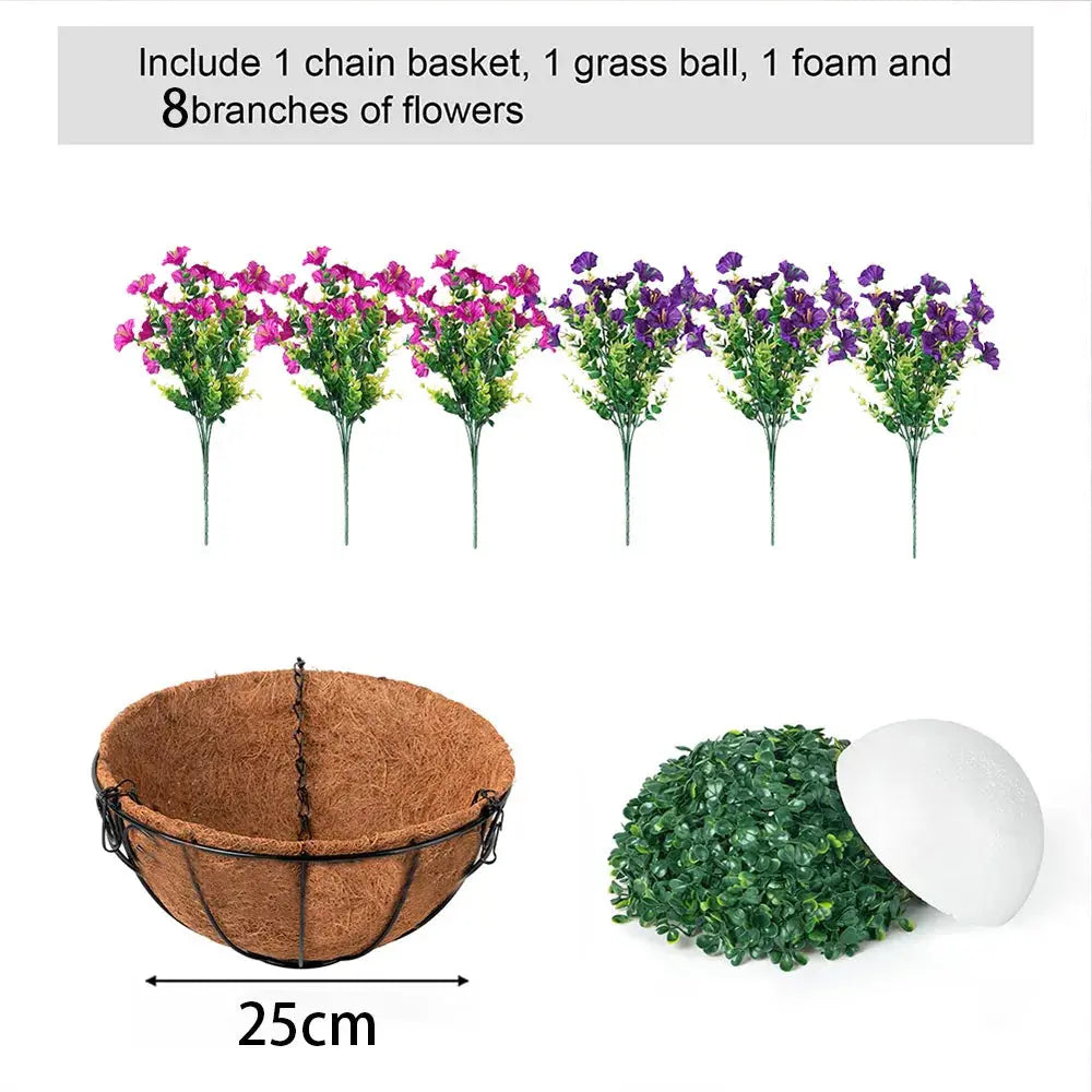 Last Day Promotion! 🔥Simulated Hanging Flower Basket🌸 Norvantar