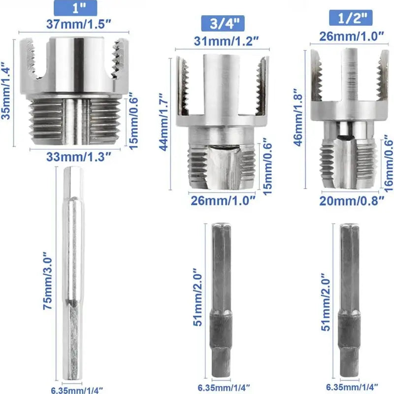 49% OFF 🔥Pipe Tapping and Threading Tool | Trio-Specification Compatible - Norvantar