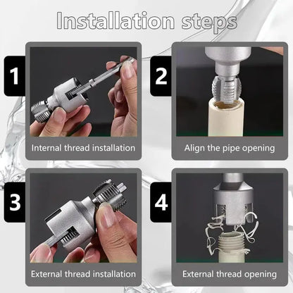 49% OFF 🔥Pipe Tapping and Threading Tool | Trio-Specification Compatible - Norvantar