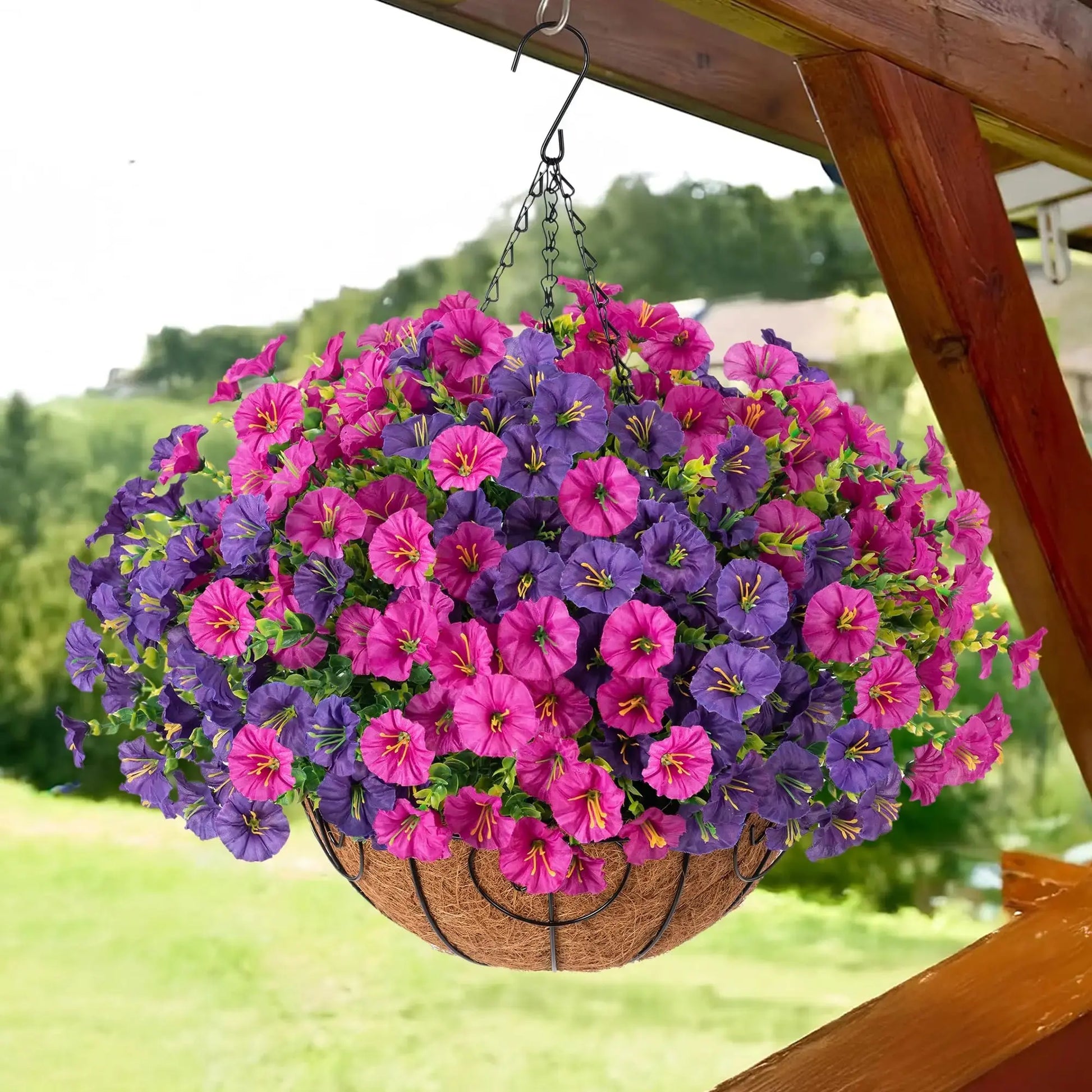 Last Day Promotion! 🔥Simulated Hanging Flower Basket🌸 Norvantar