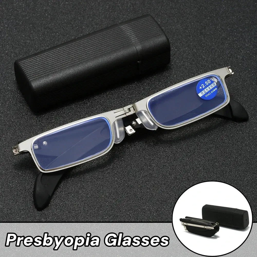 Foldable Anti-Blue Light Reading Glasses with Case Norvantar