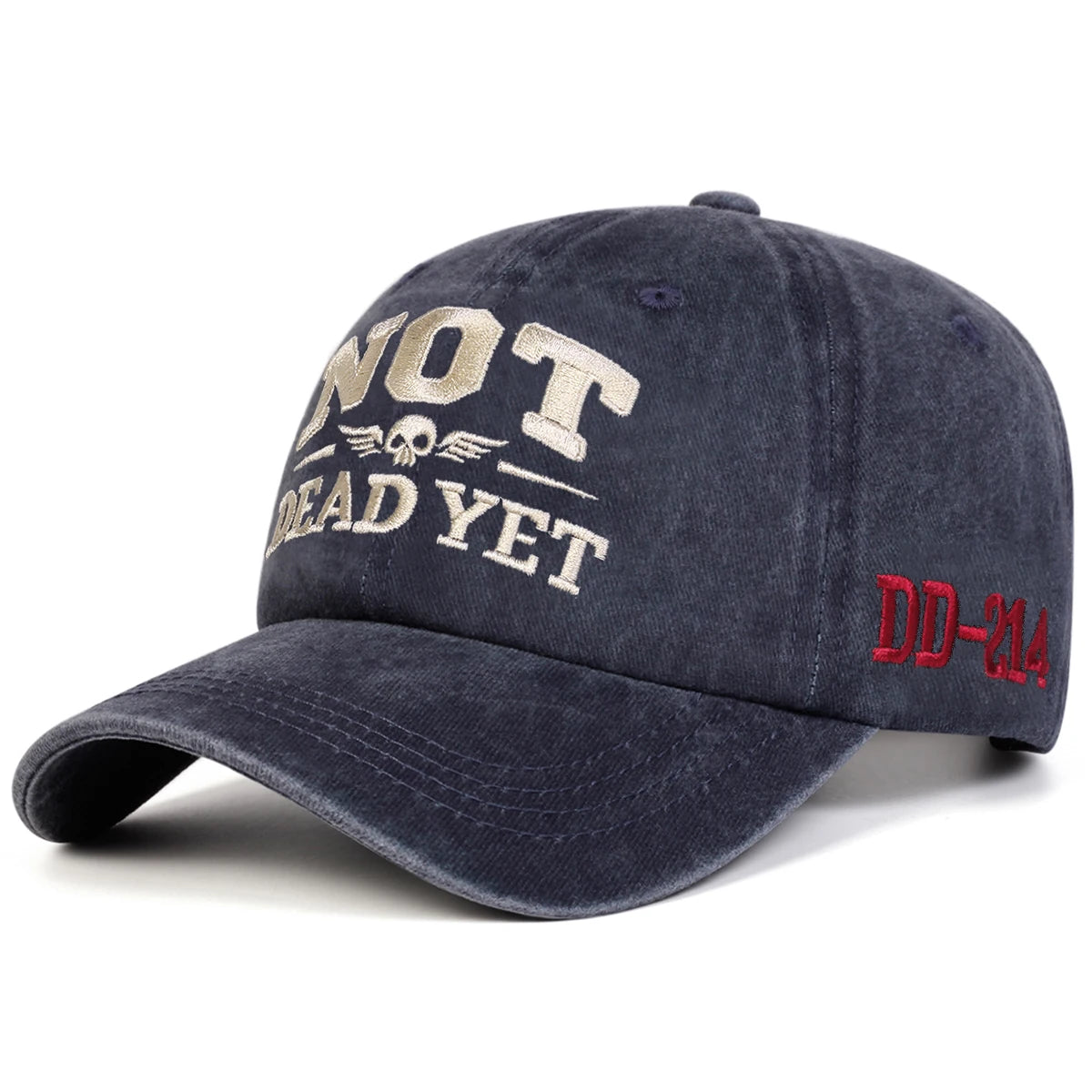 NOT DEAD YET Veteran Dad Hat Norvantar