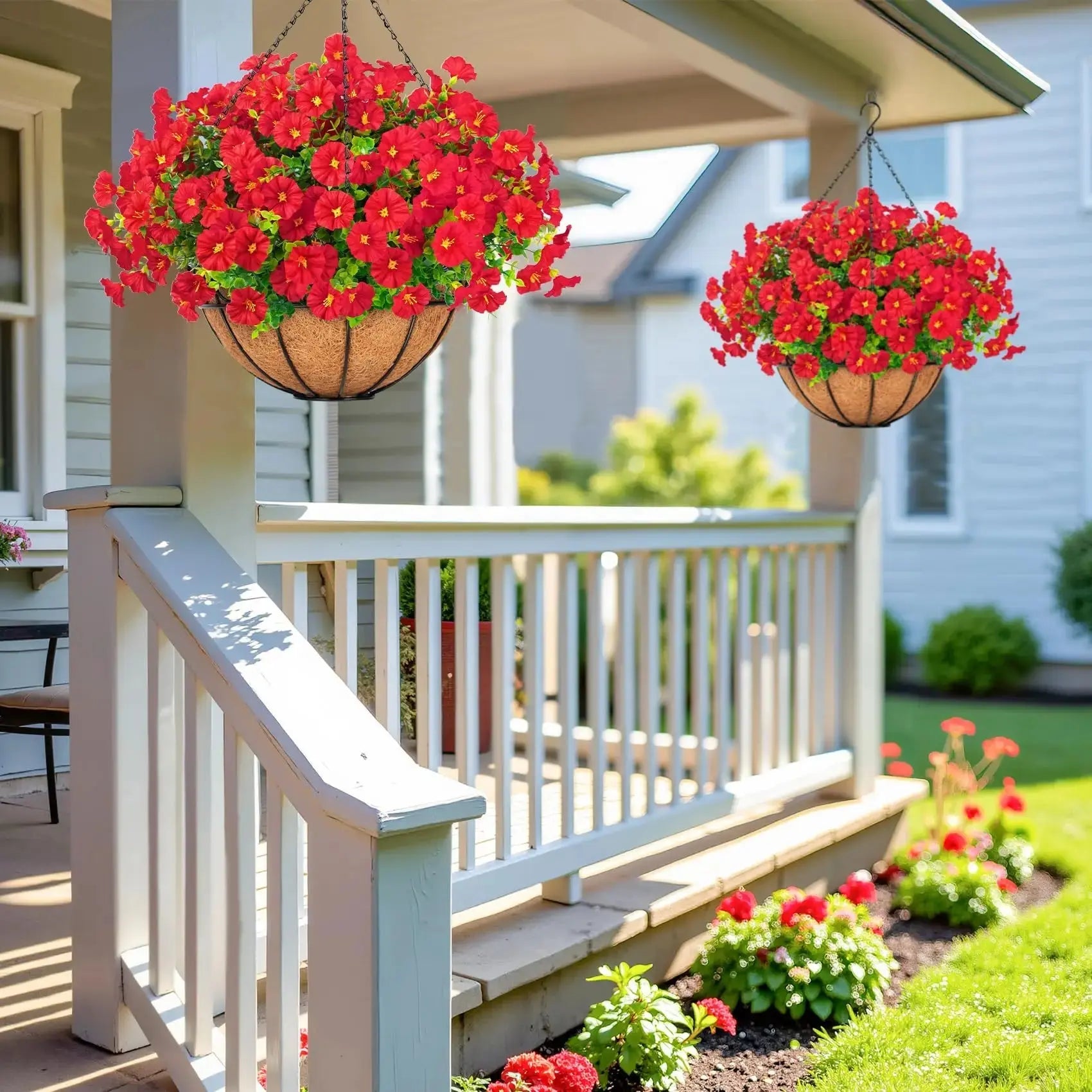 Last Day Promotion! 🔥Simulated Hanging Flower Basket🌸 Norvantar