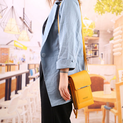 Elegant Touchscreen Crossbody Phone Wallet for Women