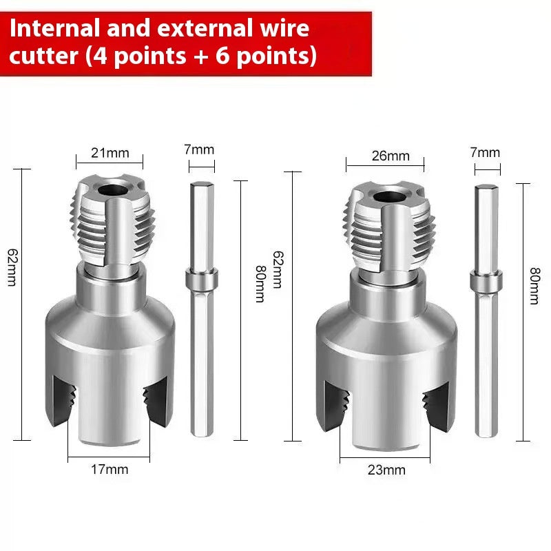 49% OFF 🔥Pipe Tapping and Threading Tool | Dual-Specification Compatible
