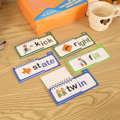🚚Free Shipping🔥30 Read and Rhyme Flip Books Norvantar