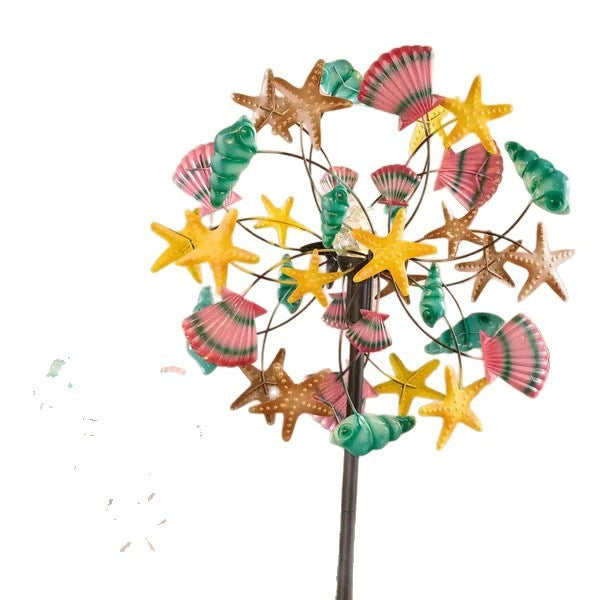 🌸 Spring Sale 40% OFF 💨 🎡 Solar-Powered Wind Spinner for Garden Norvantar