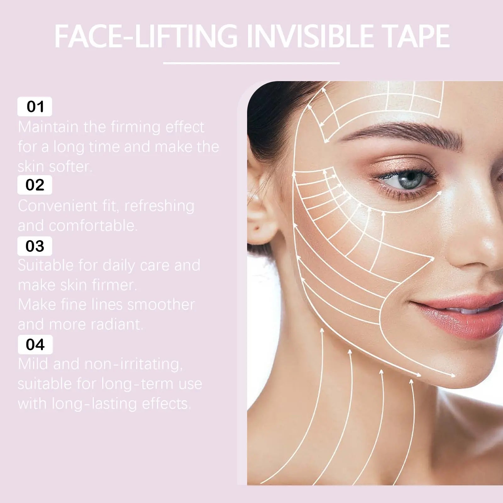 V-Face Lifting Invisible Adhesive Tape Norvantar