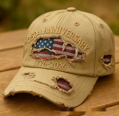 US 250th Anniversary Printed Casual Hat