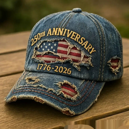 US 250th Anniversary Printed Casual Hat