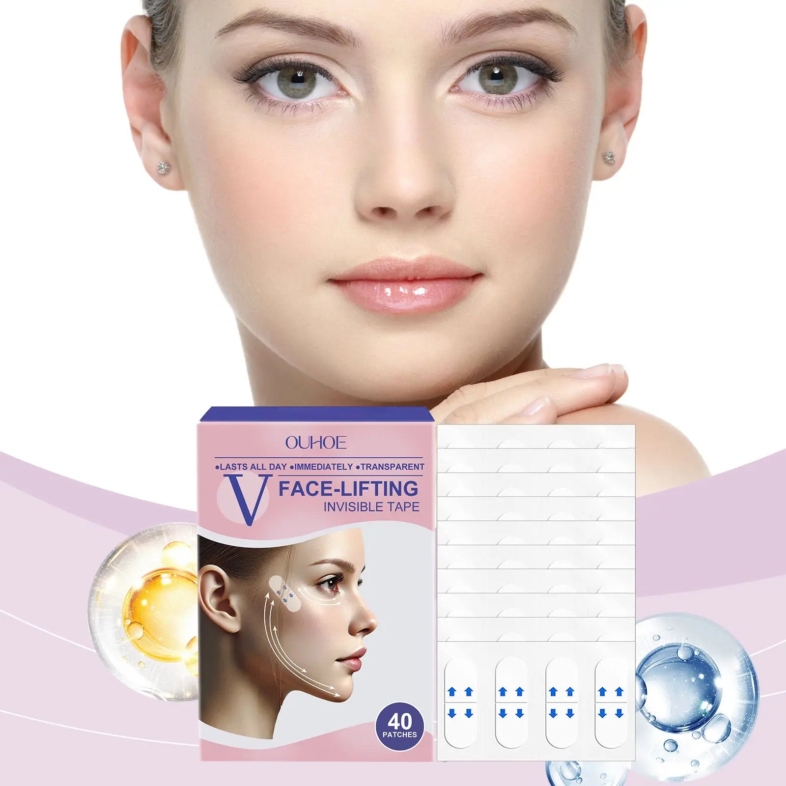 V-Face Lifting Invisible Adhesive Tape Norvantar