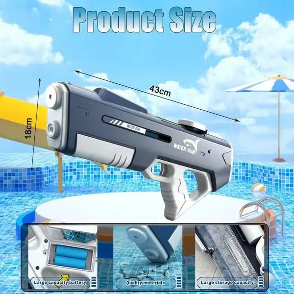 🏆Flash Sale⚡ 50K+ SOLD!🔥Automatic Water Suction Gun (Includes 2 batteries) Norvantar