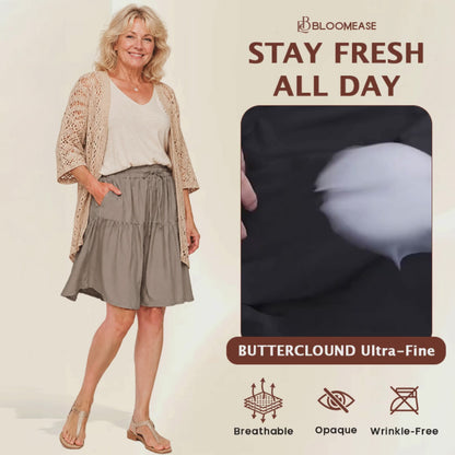 Bloomease - Lightweight Stretch Skort Shorts
