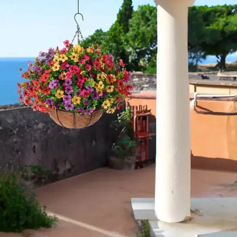 Last Day Promotion! 🔥Simulated Hanging Flower Basket🌸 Norvantar